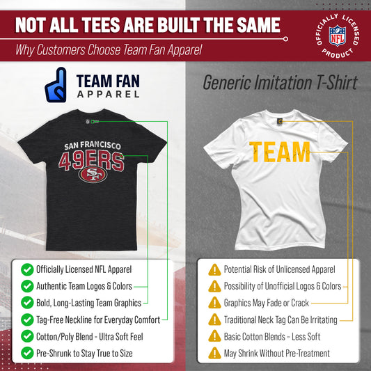 San Francisco 49ers Starting Fresh Tee - Black