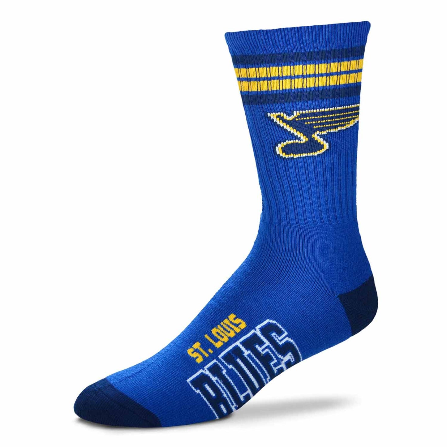 St Louis Blues Youth Stripe Deuce Sock - Royal