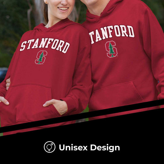 STAN Arch & Logo Gameday Hoodie - Cardinal