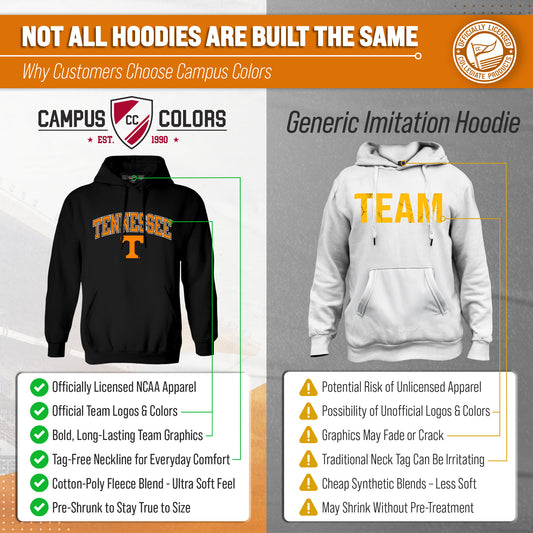 TENN Arch & Logo Gameday Hoodie - Black