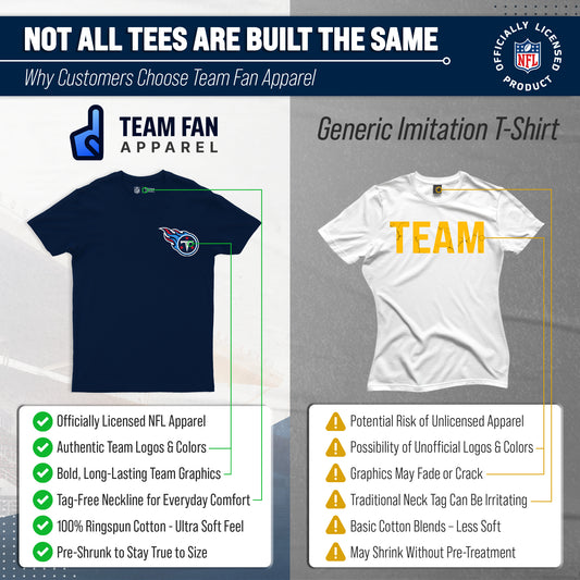 Tennessee Titans NFL Final Countdown T-Shirt Men Women - Navy