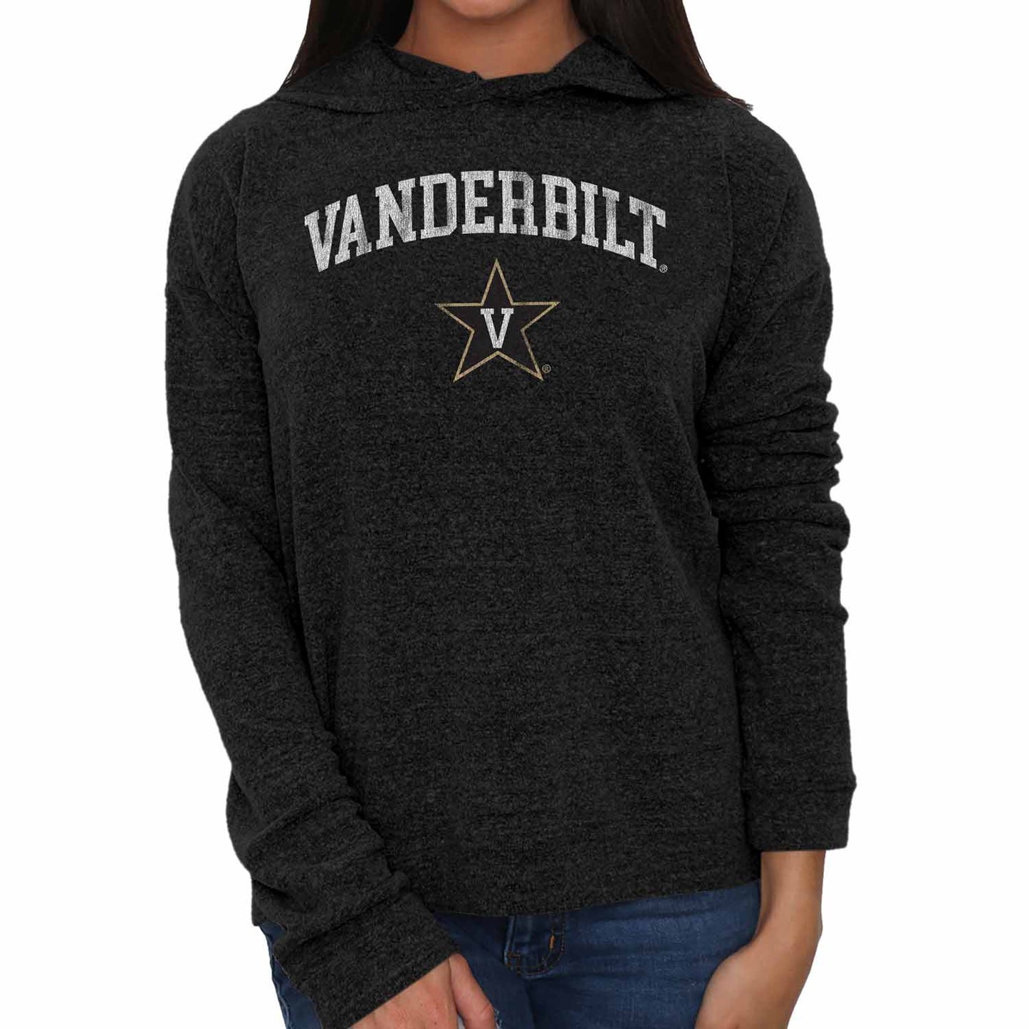 Vanderbilt Commodores NCAA University Women's Hoodie - Black