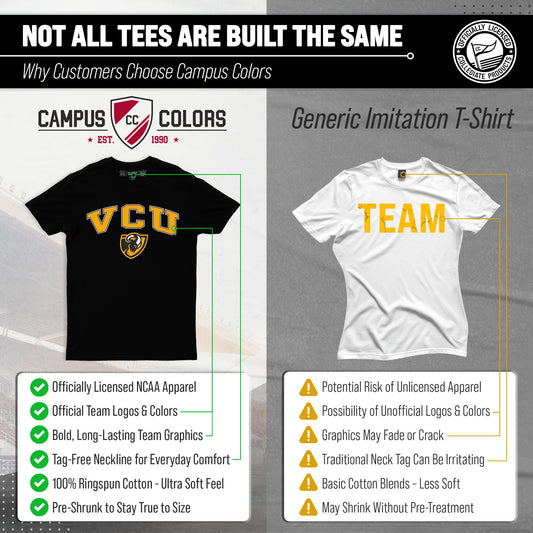 VCU Rams Gameday Cotton T-Shirt for Men and Women
