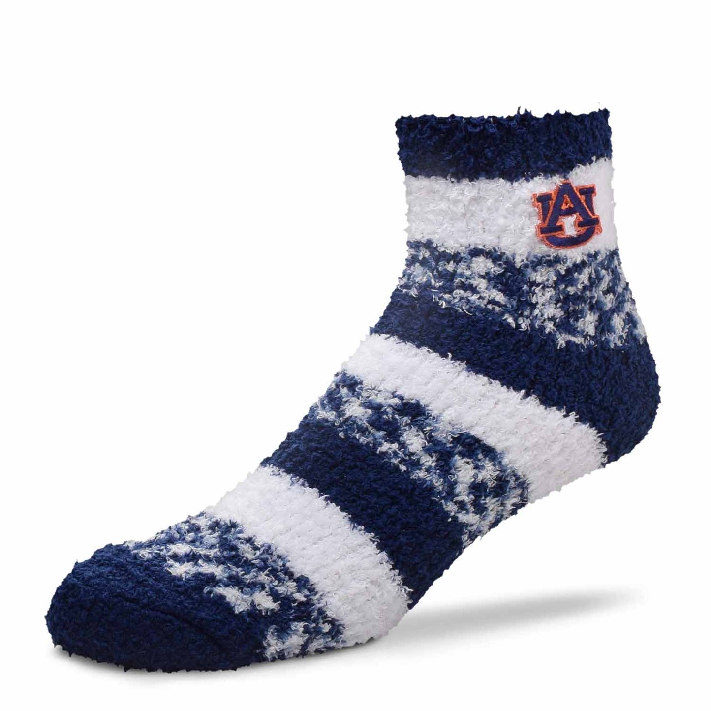 Auburn Tigers Alabama Crimson Tide Striped Sleep Soft Socks - Team Color
