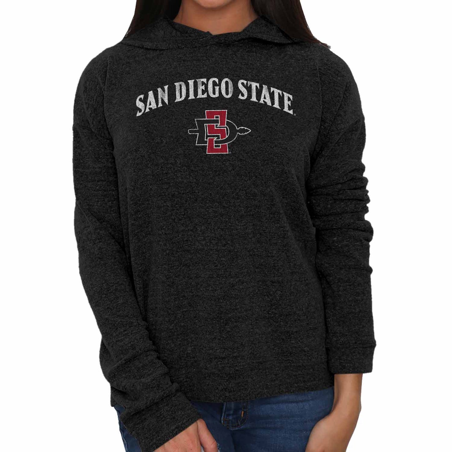 San Diego State Aztecs NCAA University Women's Hoodie - Black