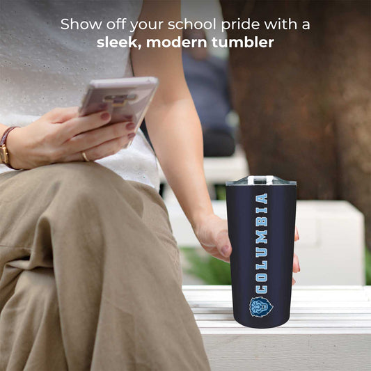 Columbia Lions Campus Colors NCAA Tumbler - Navy