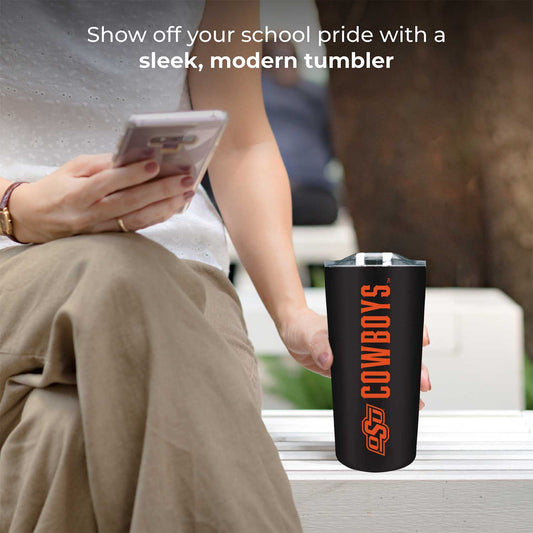 Oklahoma State Cowboys Campus Colors NCAA Tumbler - Black