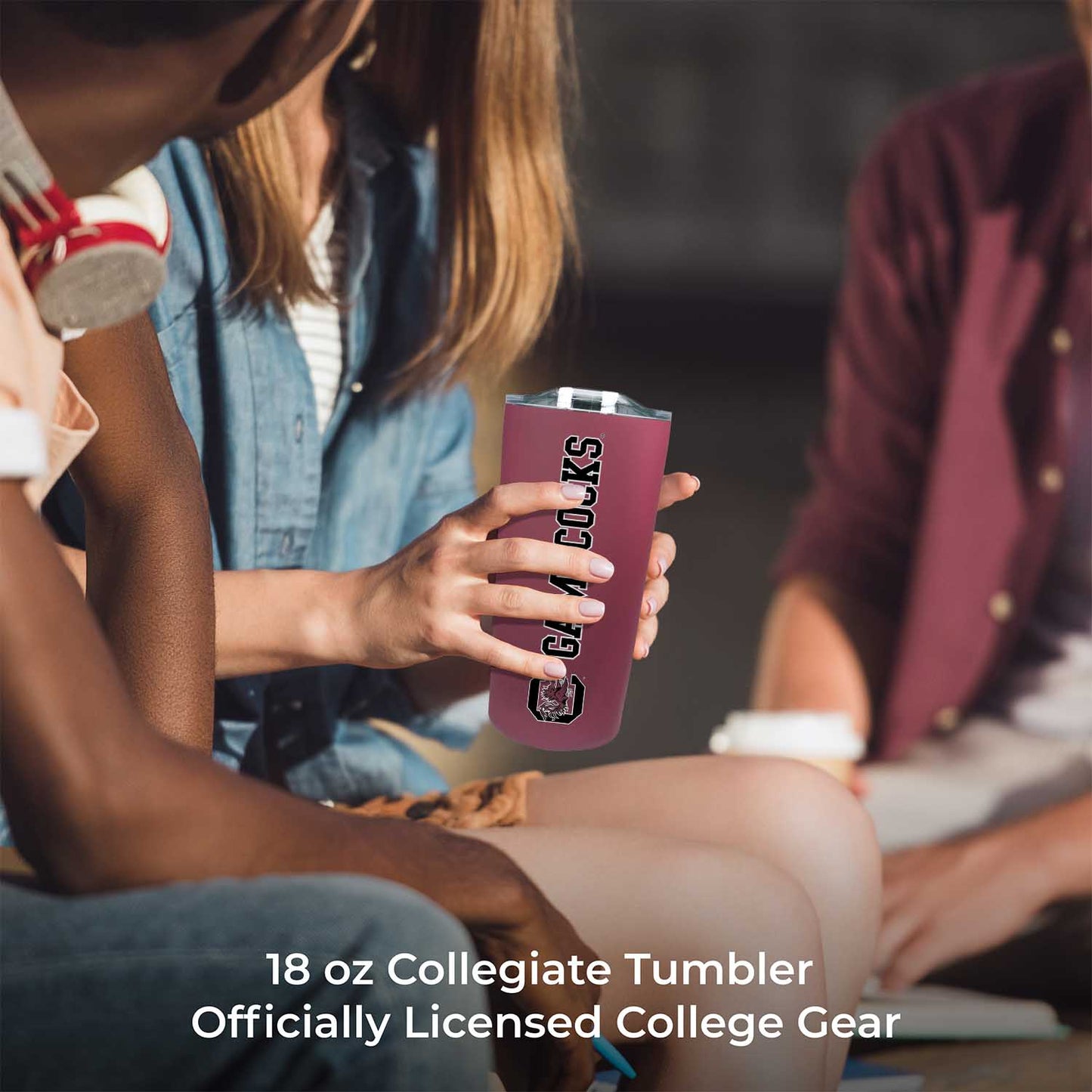 South Carolina Gamecocks Campus Colors NCAA Tumbler - Maroon