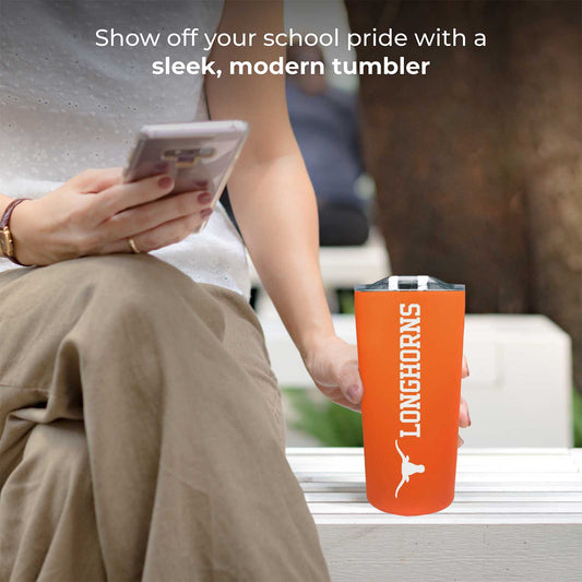 Texas Longhorns Campus Colors NCAA Tumbler - Texas Orange