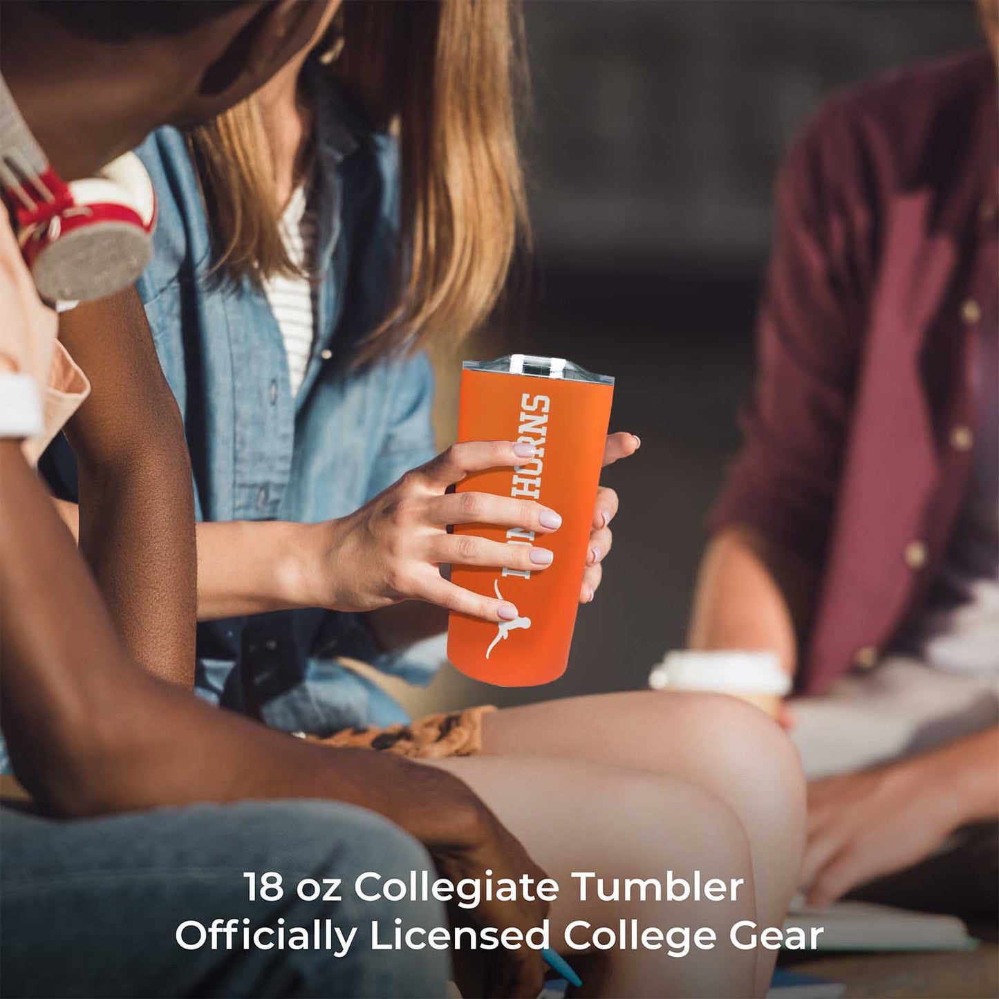 Texas Longhorns Campus Colors NCAA Tumbler - Texas Orange