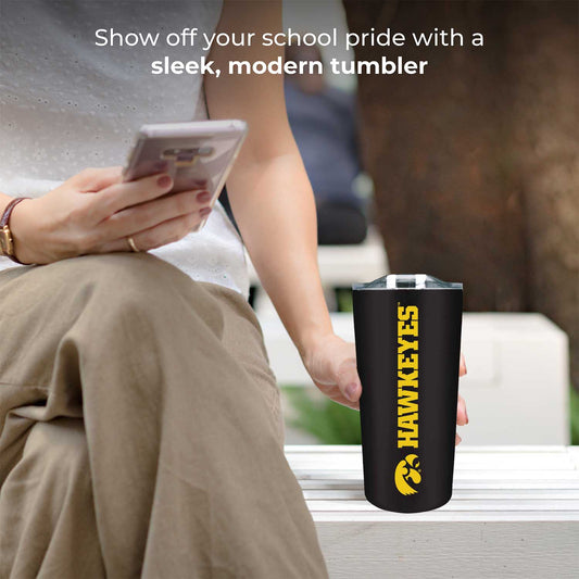 Iowa Hawkeyes Campus Colors NCAA Tumbler - Black