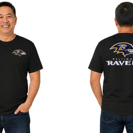 Baltimore Ravens  Final Countdown T-Shirt Men Women - Black