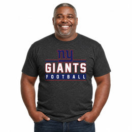 New York Giants  NFL MVP True Fan T-Shirt - Charcoal