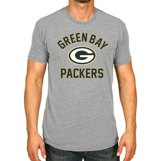 Green Bay Packers Team Fan Apparel NFL  Gameday T-Shirt - Gray