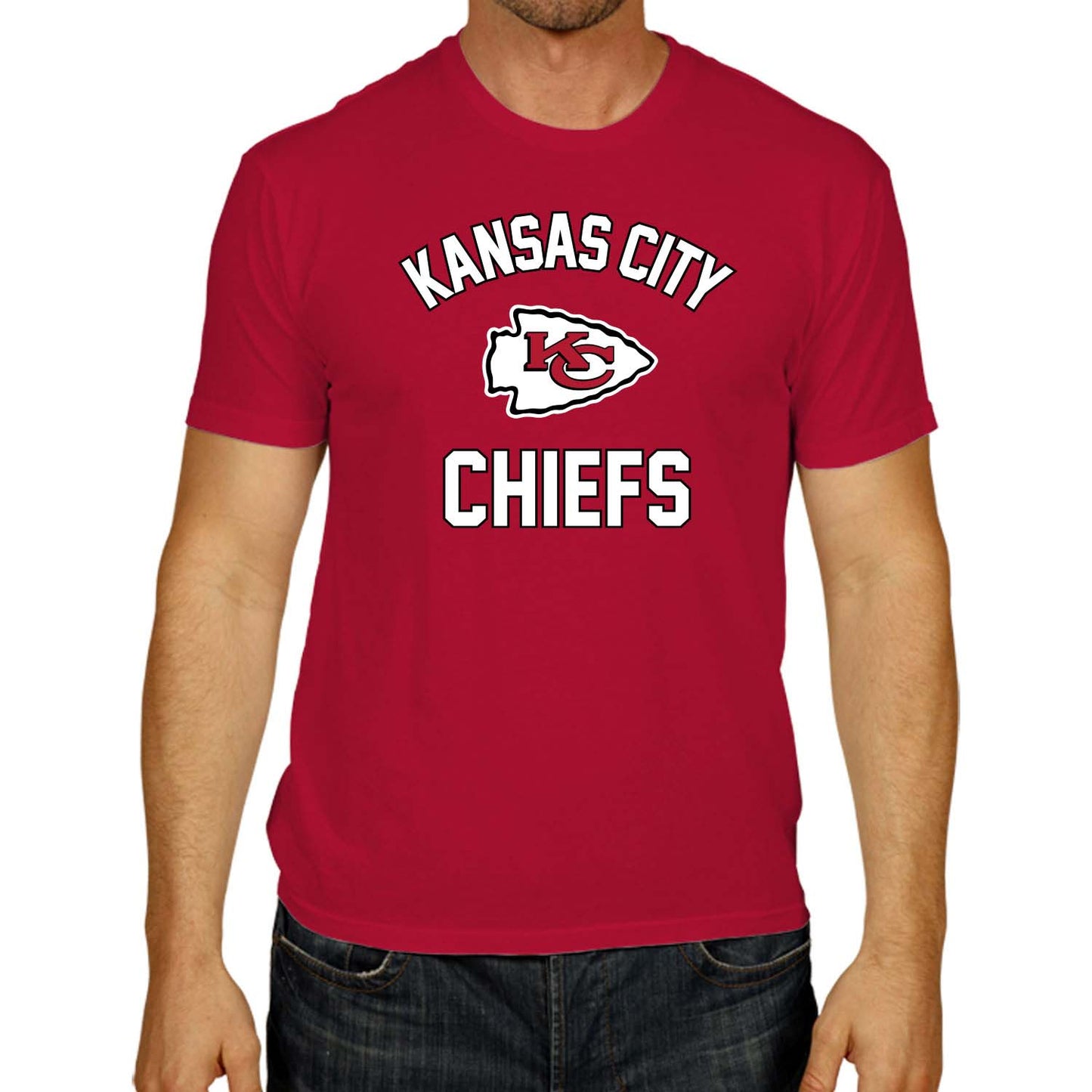 Kansas City Chiefs Team Fan Apparel NFL  Gameday T-Shirt - Red