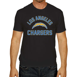 Los Angeles Chargers Team Fan Apparel NFL  Gameday T-Shirt - Black