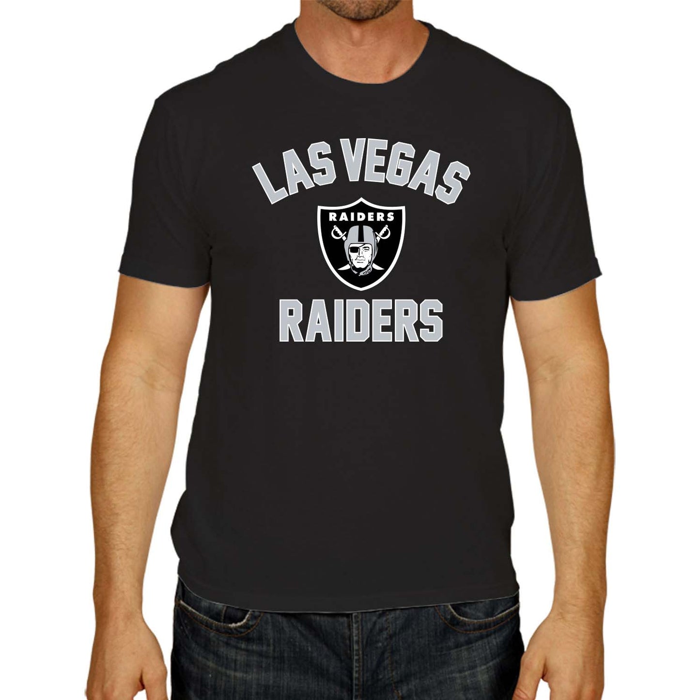 Las Vegas Raiders Team Fan Apparel NFL  Gameday T-Shirt - Black