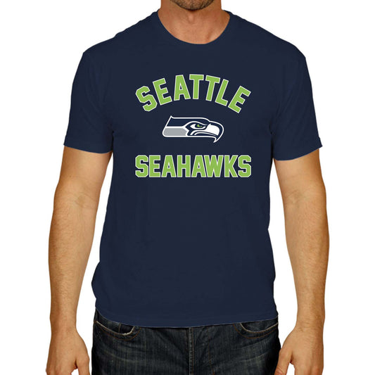 Seattle Seahawks Team Fan Apparel NFL  Gameday T-Shirt - Navy