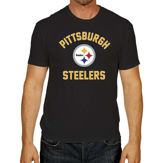 Pittsburgh Steelers Team Fan Apparel NFL  Gameday T-Shirt - Black