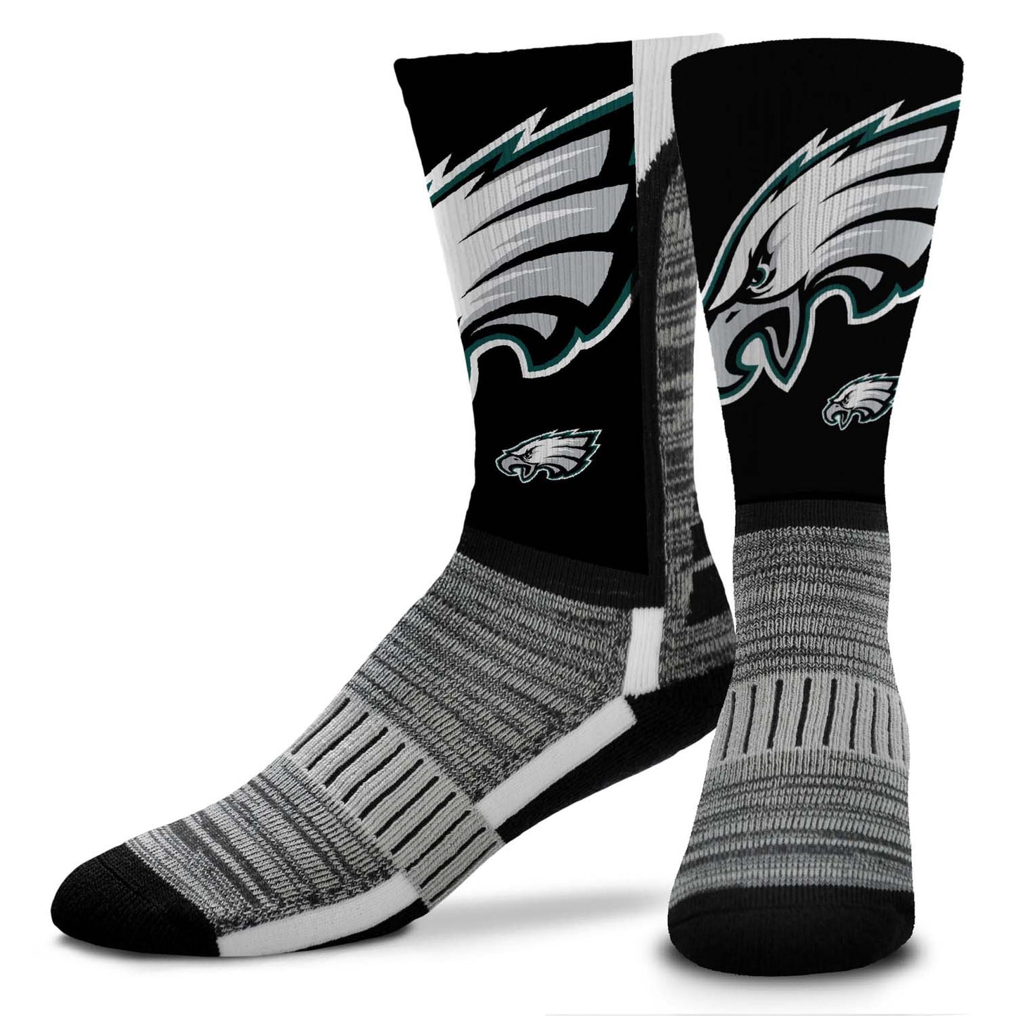 Philadelphia Eagles NFL V Curve  Socks - Black