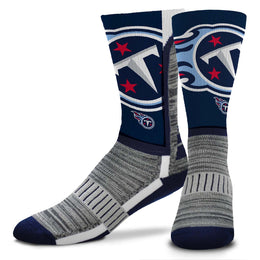 Tennessee Titans NFL Adult Curve Socks - Navy