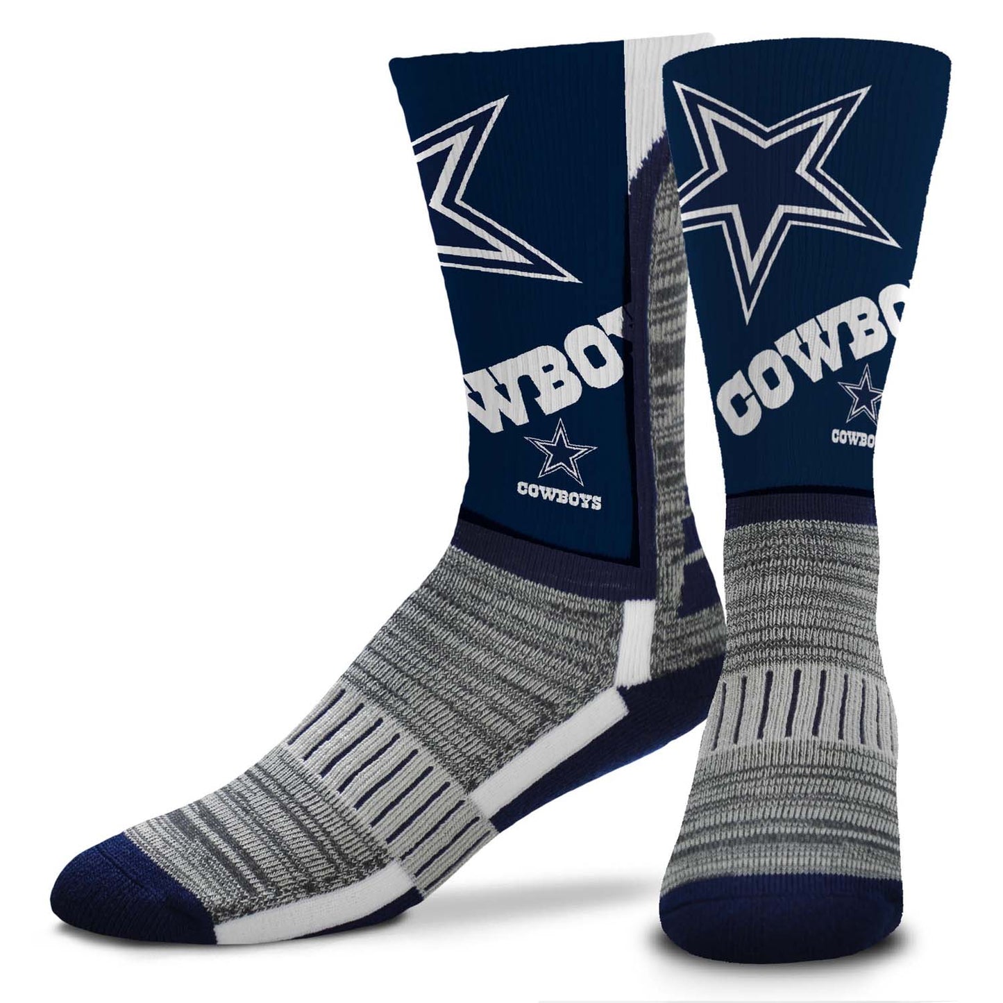 Dallas Cowboys NFL Youth V Curve Socks - Navy