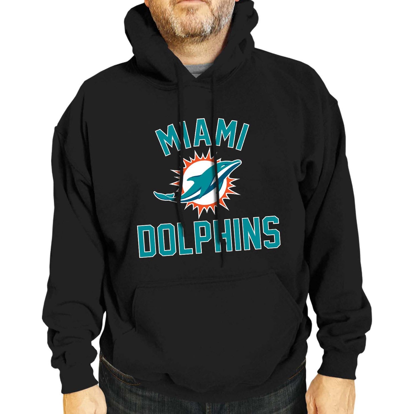 Miami Dolphins Team Fan Apparel NFL  Gameday Hoodie - Black