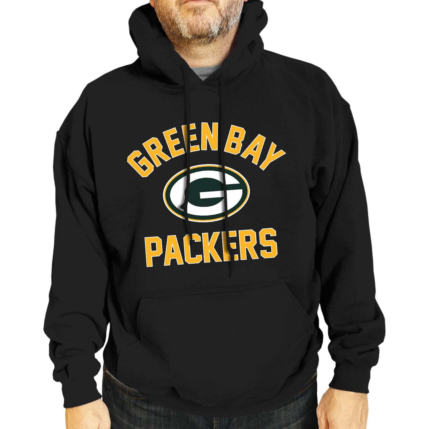 Green Bay Packers Team Fan Apparel NFL  Gameday Hoodie - Black