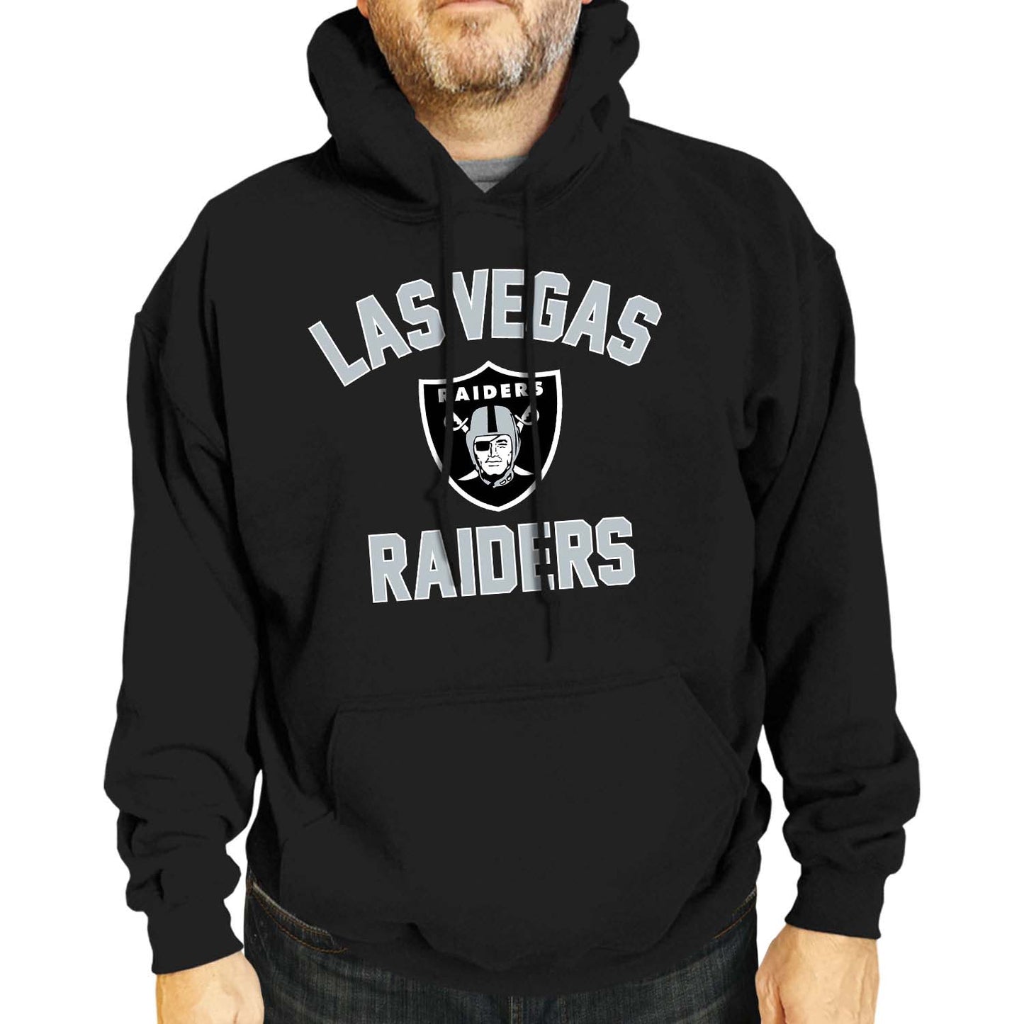 Las Vegas Raiders Team Fan Apparel NFL  Gameday Hoodie - Black