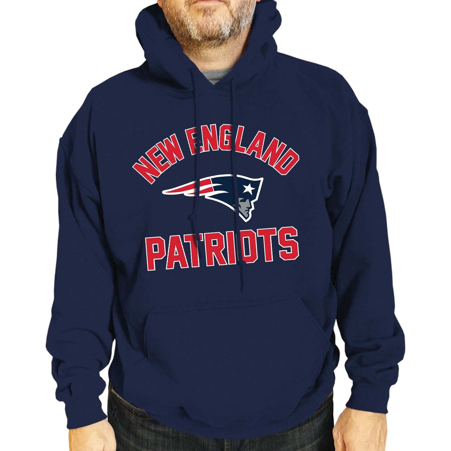 New England Patriots Team Fan Apparel NFL  Gameday Hoodie - Navy