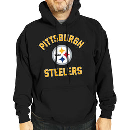 Pittsburgh Steelers Team Fan Apparel NFL  Gameday Hoodie - Black