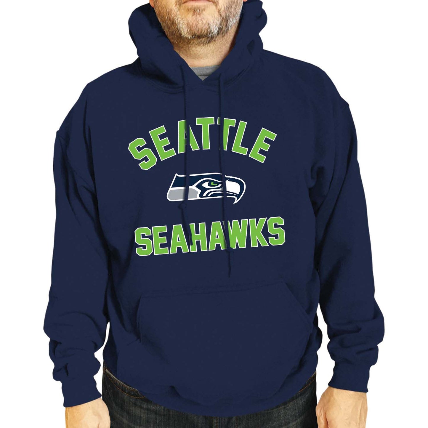 Seattle Seahawks Team Fan Apparel NFL  Gameday Hoodie - Navy