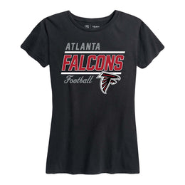 Atlanta Falcons NFL Gameday Women's Relaxed Fit T-shirt - Black
