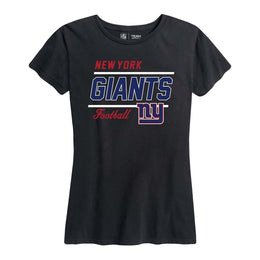New York Giants Giants Women's NFL Gameday T-Shirt - Black