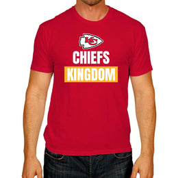Kansas City Chiefs NFL Adult Team Slogan Unisex T-Shirt - Red