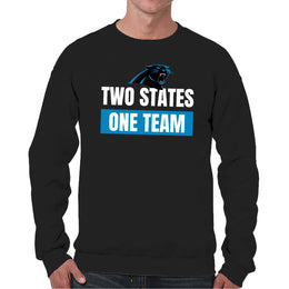 Carolina Panthers NFL Adult Slogan Crewneck Sweatshirt - Black