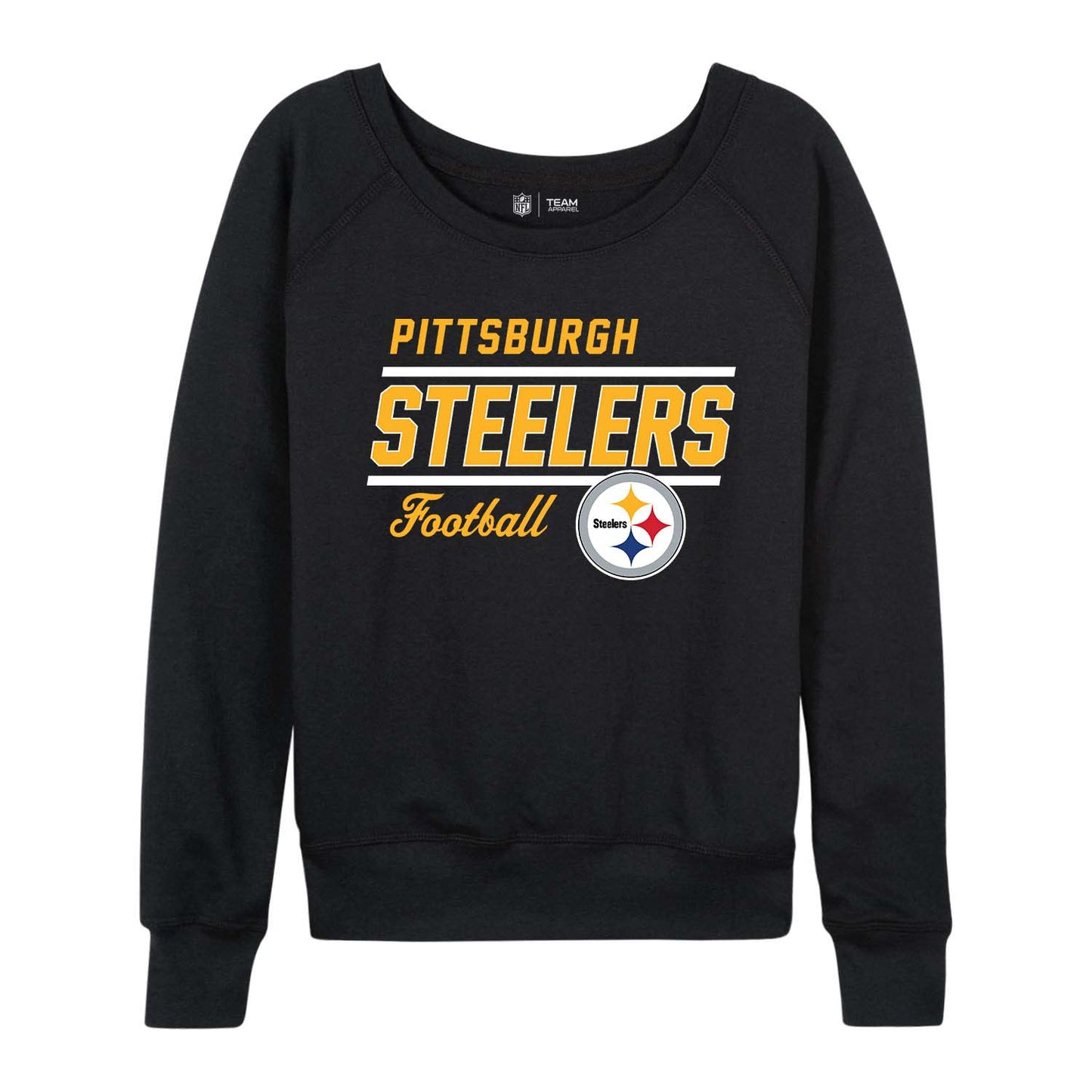 Pittsburgh Steelers  Sweatshirt for Women - Black
