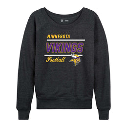 Minnesota Vikings  Sweatshirt for Women - Charcoal