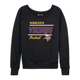 Minnesota Vikings  Sweatshirt for Women - Black
