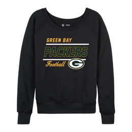 Green Bay Packers  Sweatshirt for Women - Black