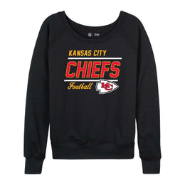 Kansas City Chiefs  Sweatshirt for Women - Black