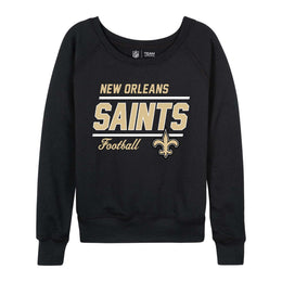 New Orleans Saints  Sweatshirt for Women - Black