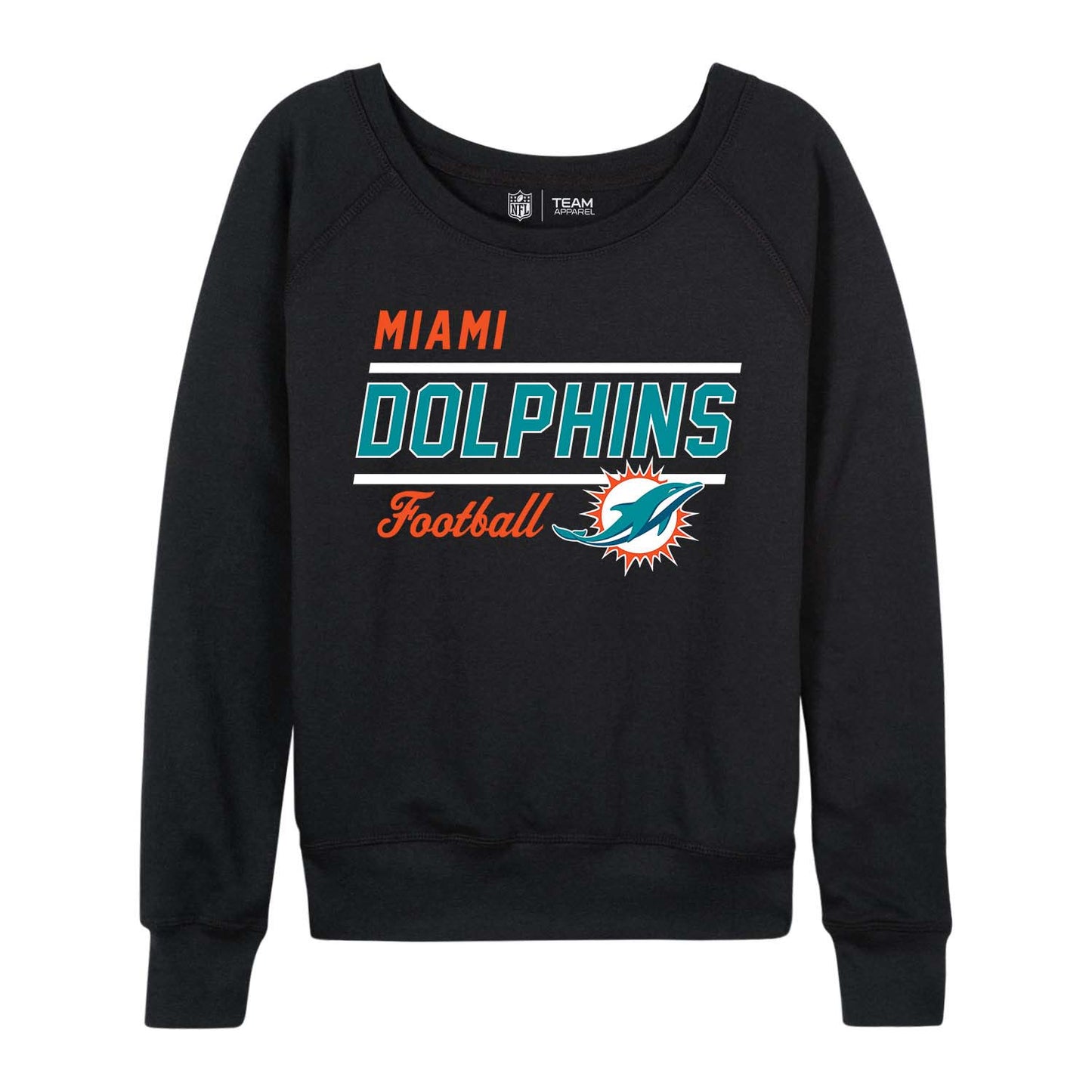 Miami Dolphins  Sweatshirt for Women - Black