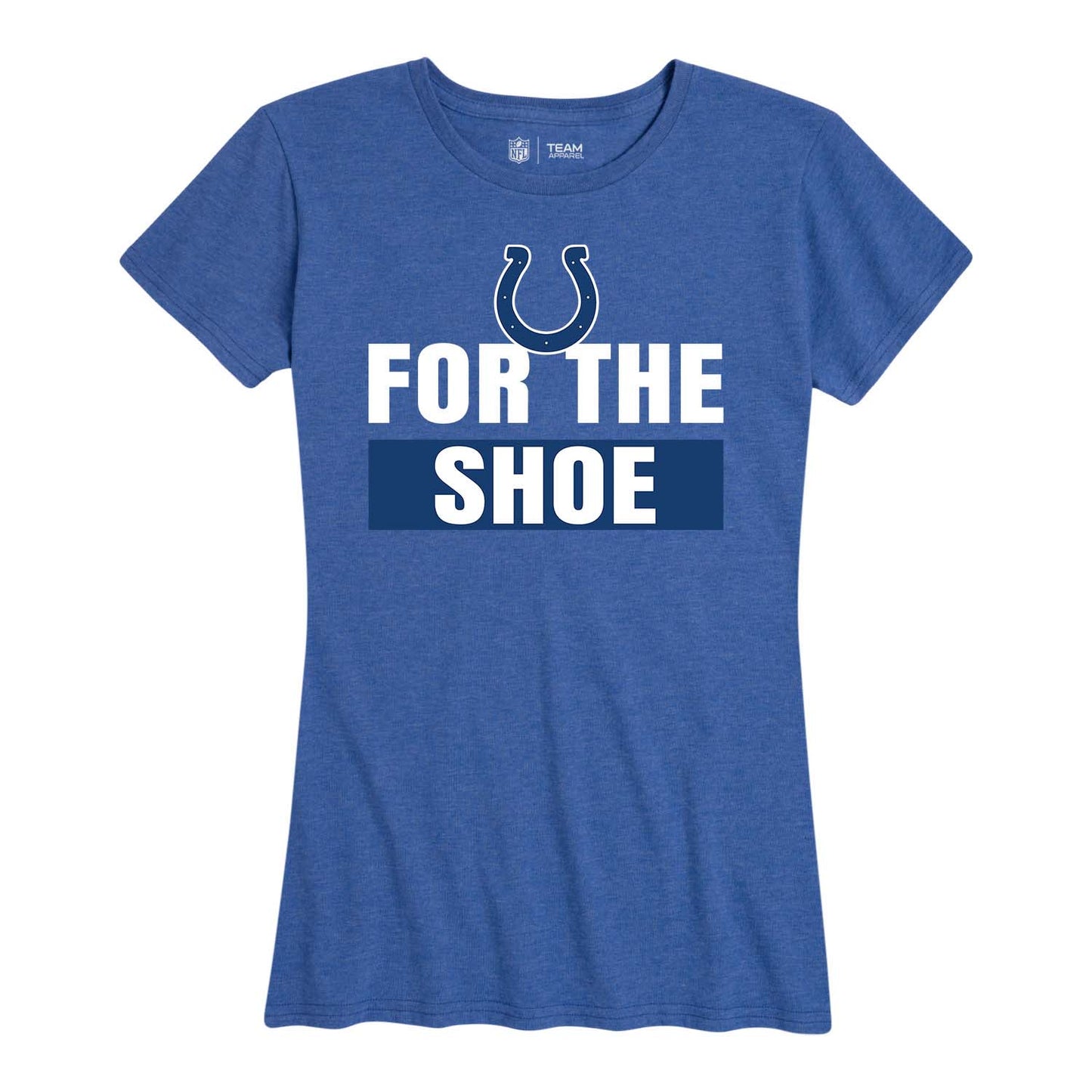 Indianapolis Colts NFL Womens Team Slogan Short Sleeve Tshirt - Royal