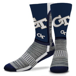 Georgia Tech Yellowjackets NCAA Adult State and University Crew Socks - Navy