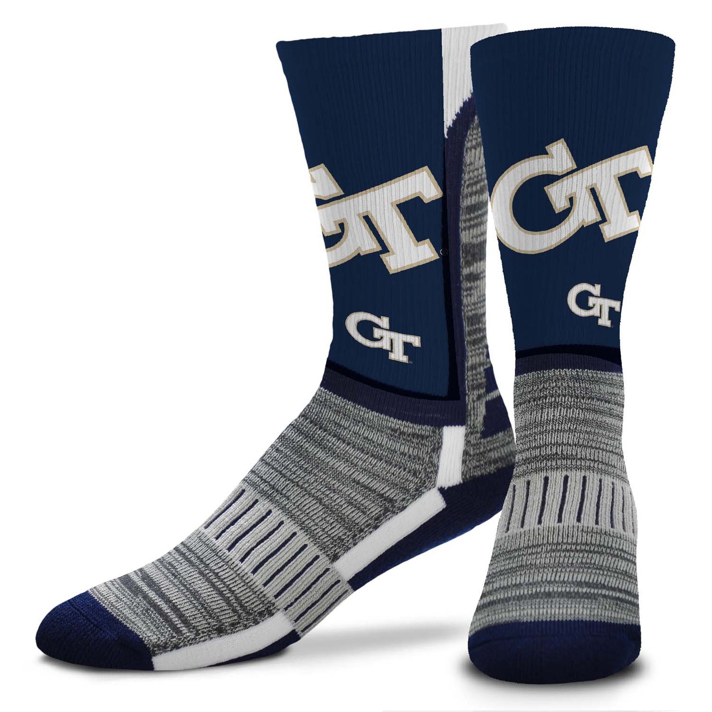 Georgia Tech Yellowjackets NCAA Adult State and University Crew Socks - Navy