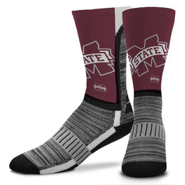 Mississippi State Bulldogs NCAA Youth University Socks - Maroon