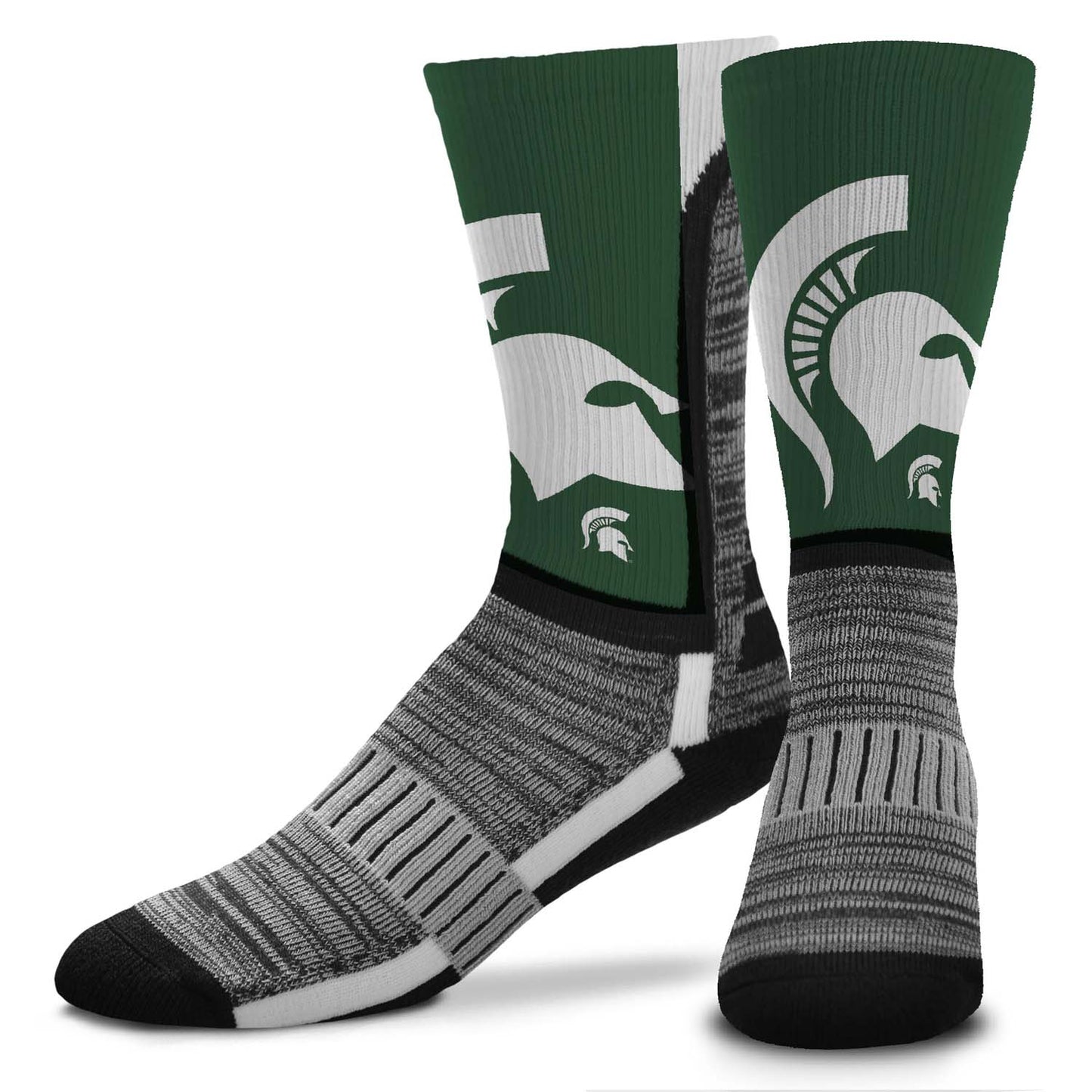 Michigan State Spartans NCAA Youth University Socks - Green
