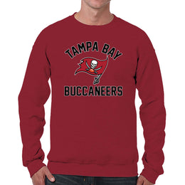 Tampa Bay Buccaneers NFL Adult Gameday Football Crewneck Sweatshirt - Cardinal