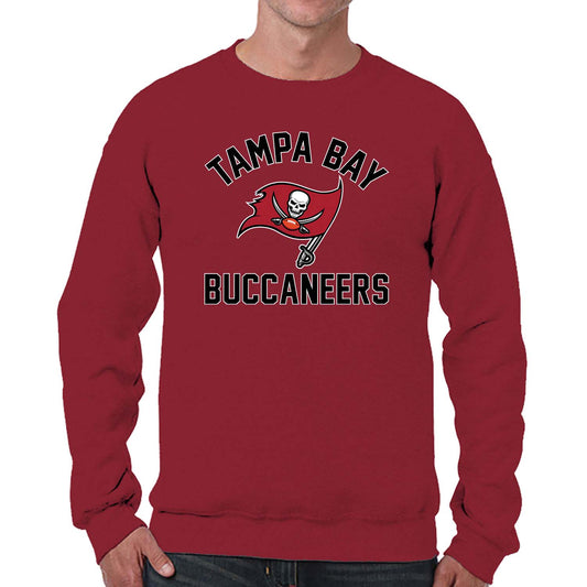 Tampa Bay Buccaneers NFL Adult Gameday Football Crewneck Sweatshirt - Cardinal